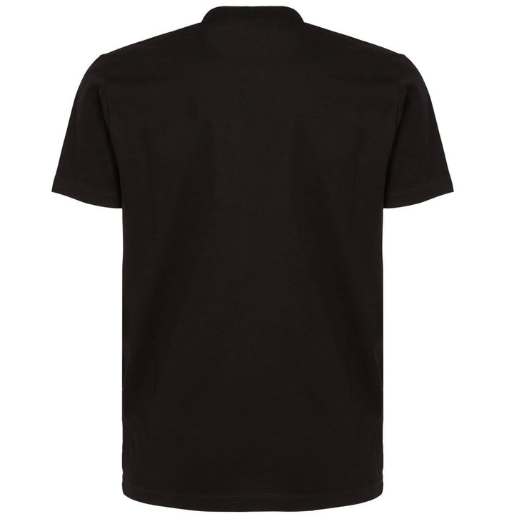 Dsquared² Schwarzes Baumwoll-T-Shirt