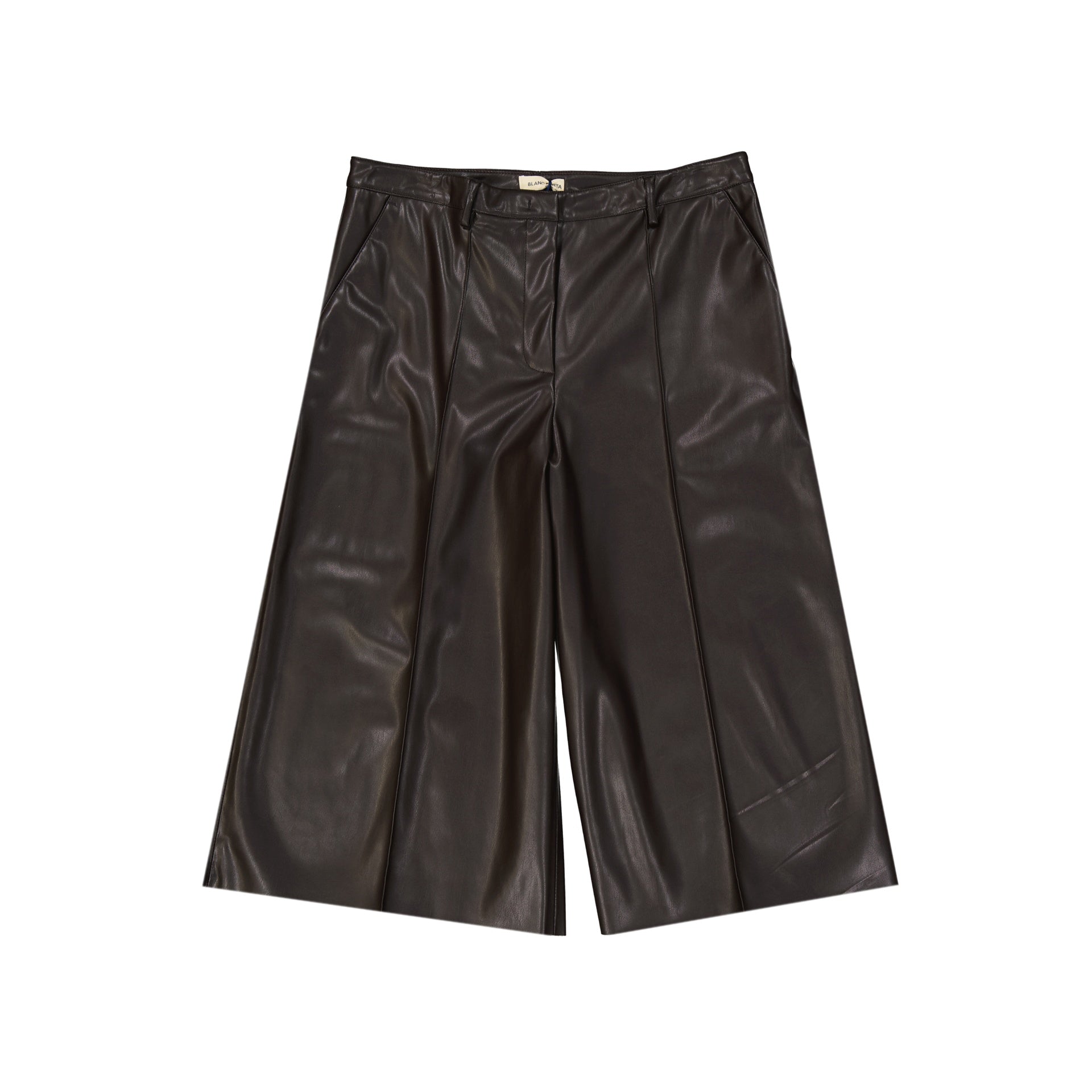Blanca Vita Faux Leather Shorts