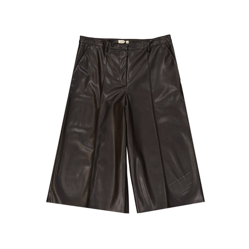 Blanca Vita Faux Leather Shorts – Siebentaschen