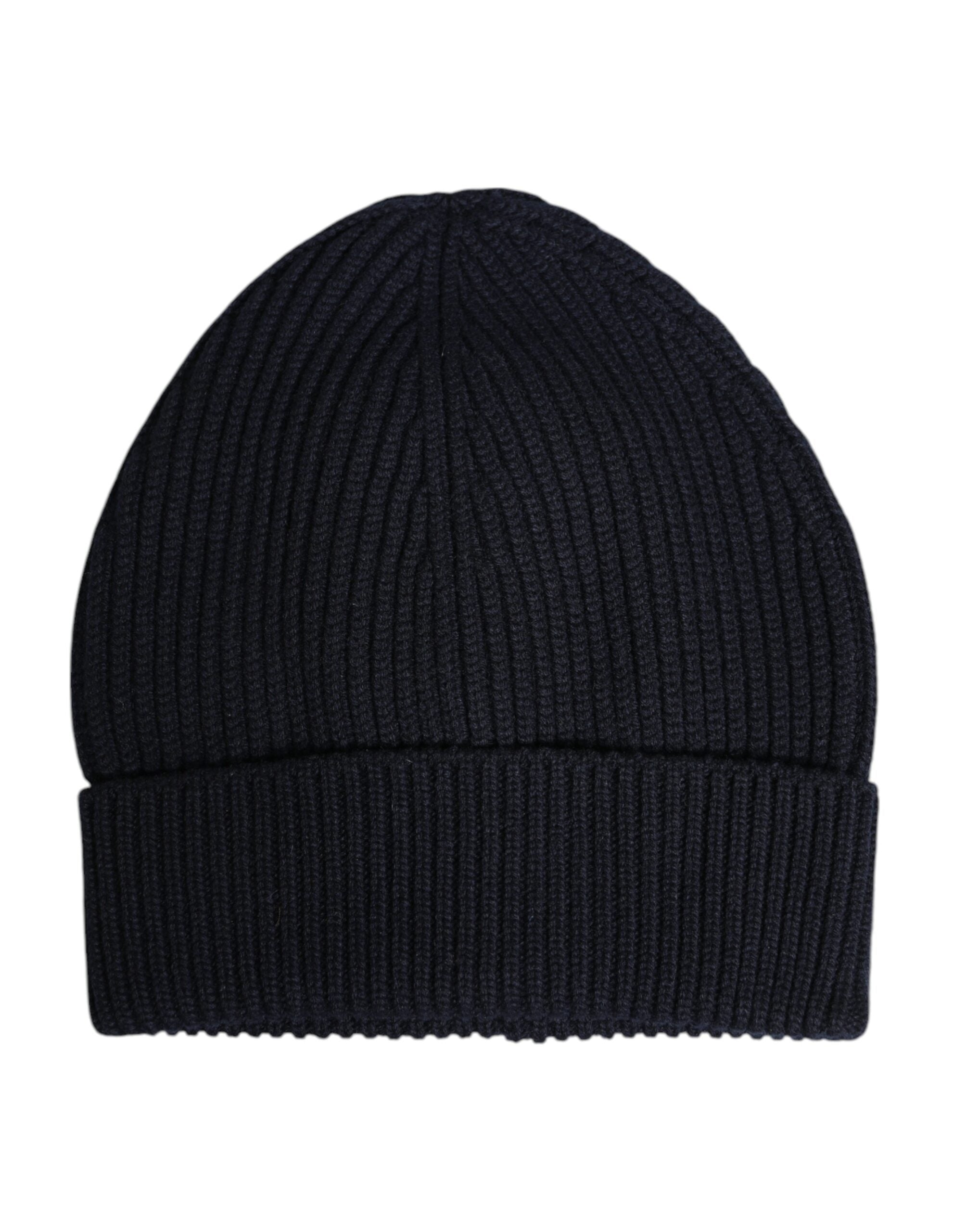 Dolce &amp; Gabbana – Schwarze Wintermütze aus Kaschmir