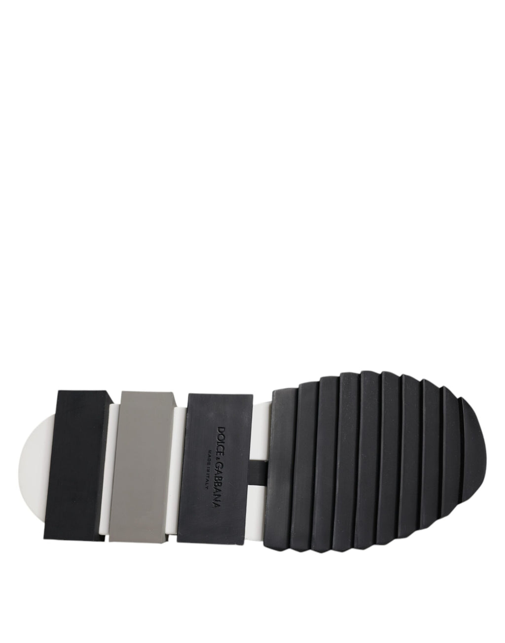 Dolce & Gabbana Black White Slip On Sorrento Sneakers Shoes