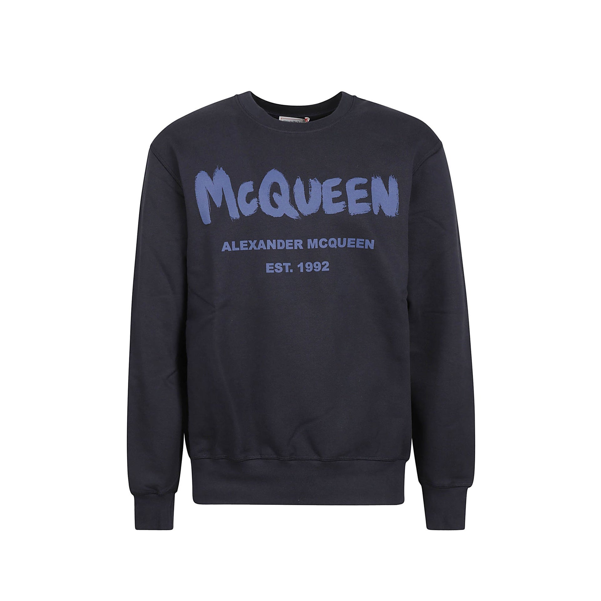 Alexander McQueen Cotton Logo Sweatshirt – Siebentaschen