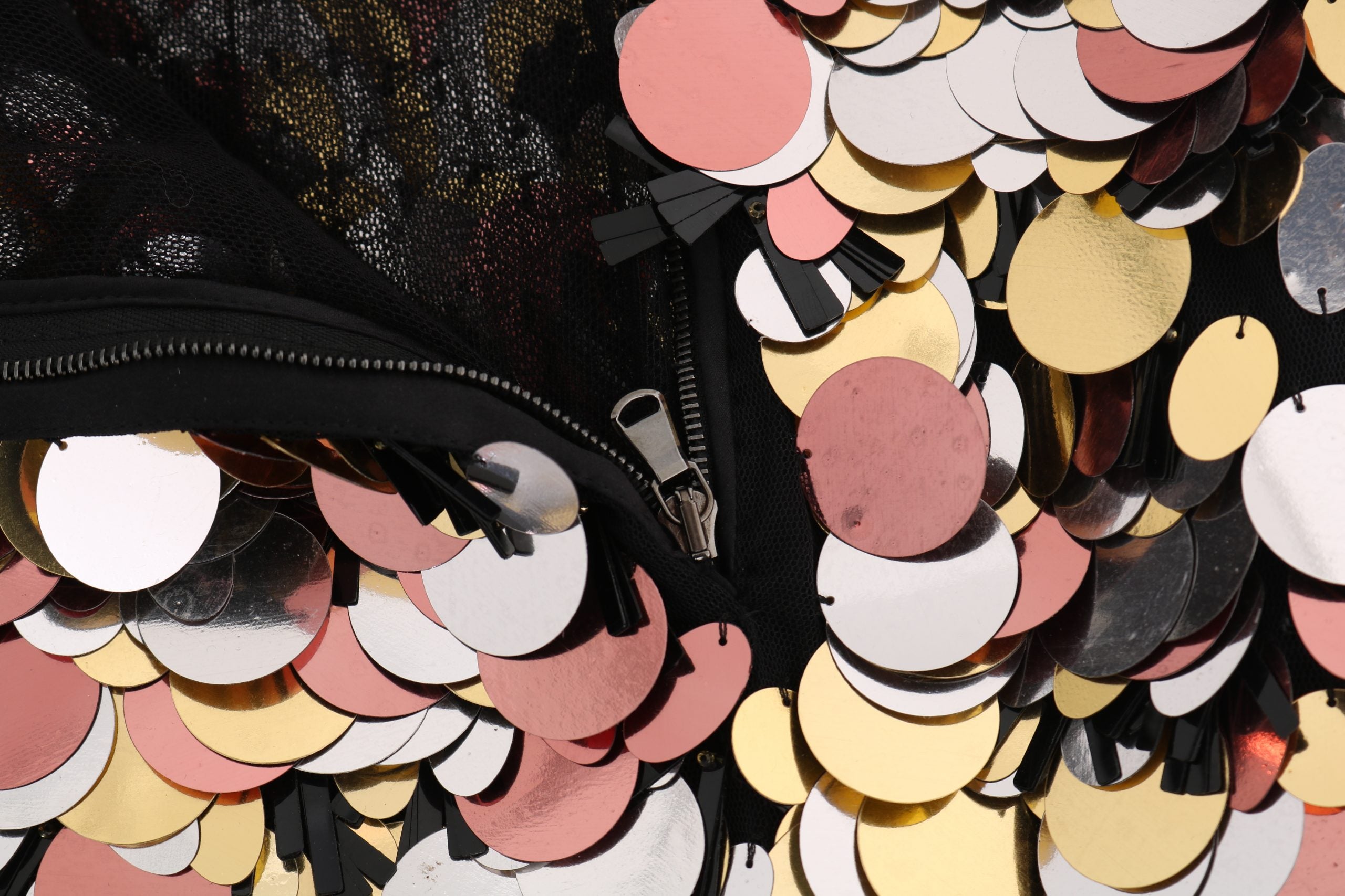 Dolce &amp; Gabbana Paillettenverzierter Bleistiftrock mit hoher Taille