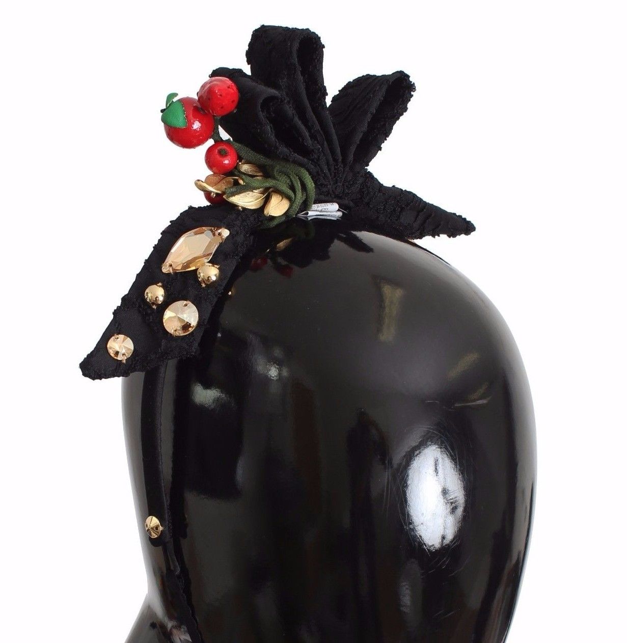 Dolce &amp; Gabbana – Exquisites Haarband mit Kristallbeer-Diadem