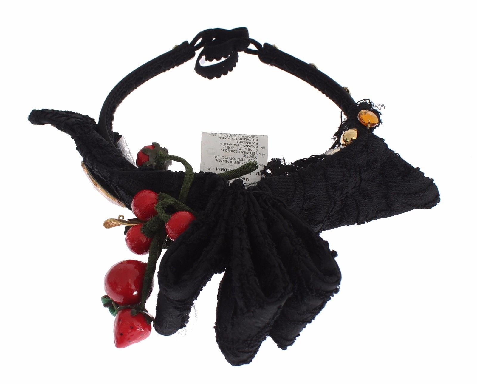 Dolce &amp; Gabbana – Exquisites Haarband mit Kristallbeer-Diadem