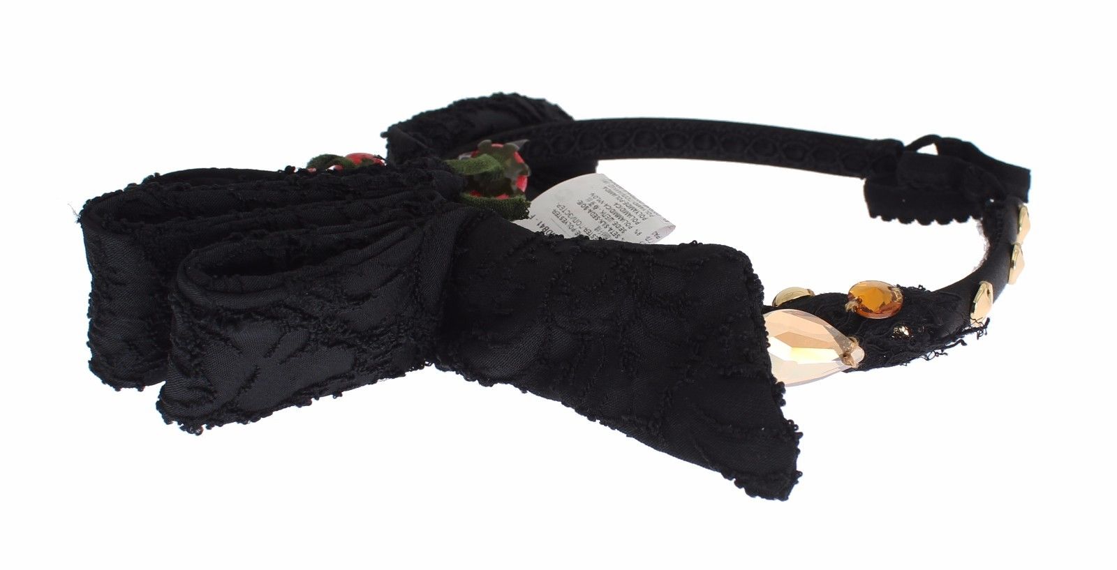 Dolce &amp; Gabbana – Exquisites Haarband mit Kristallbeer-Diadem