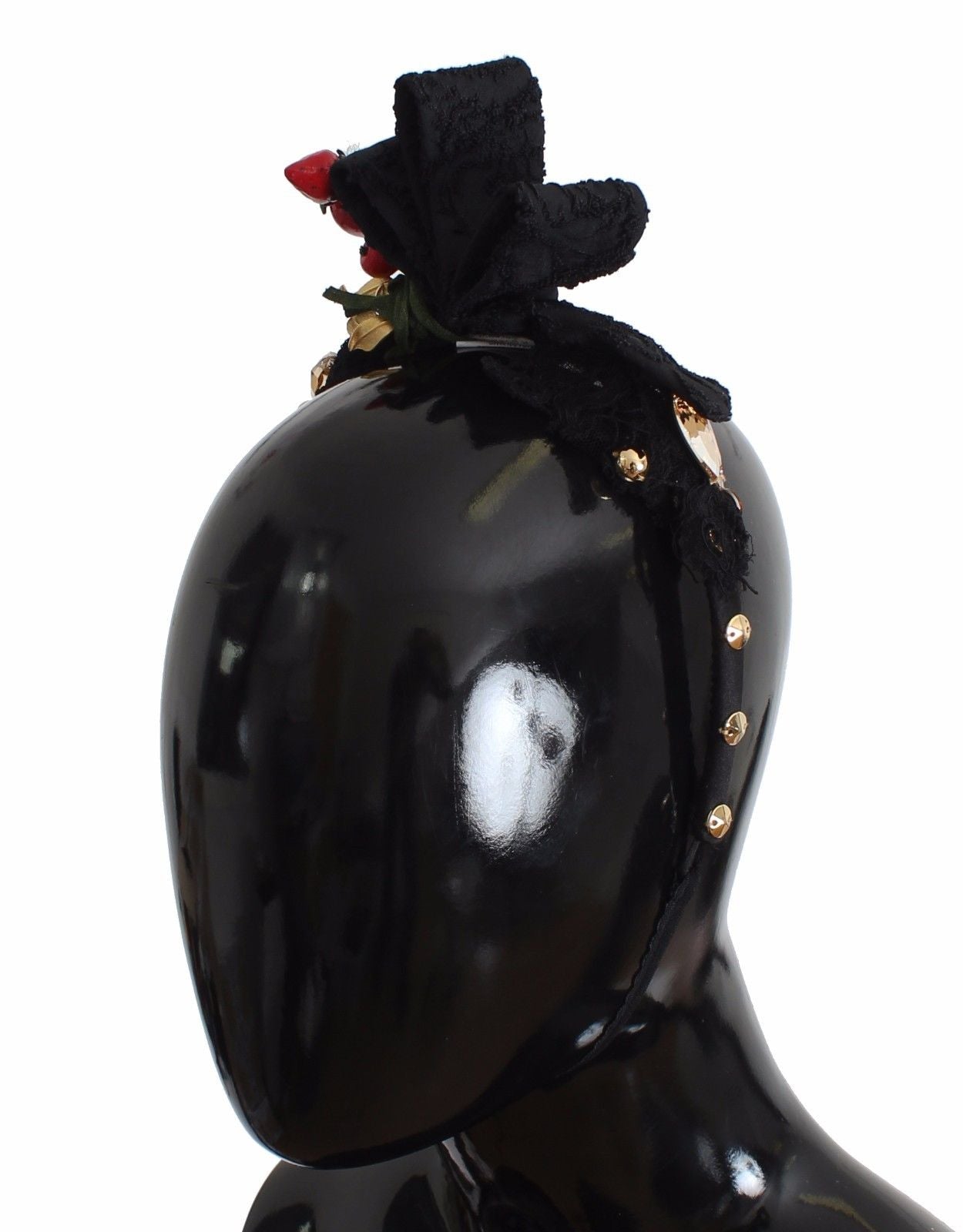 Dolce &amp; Gabbana – Exquisites Haarband mit Kristallbeer-Diadem