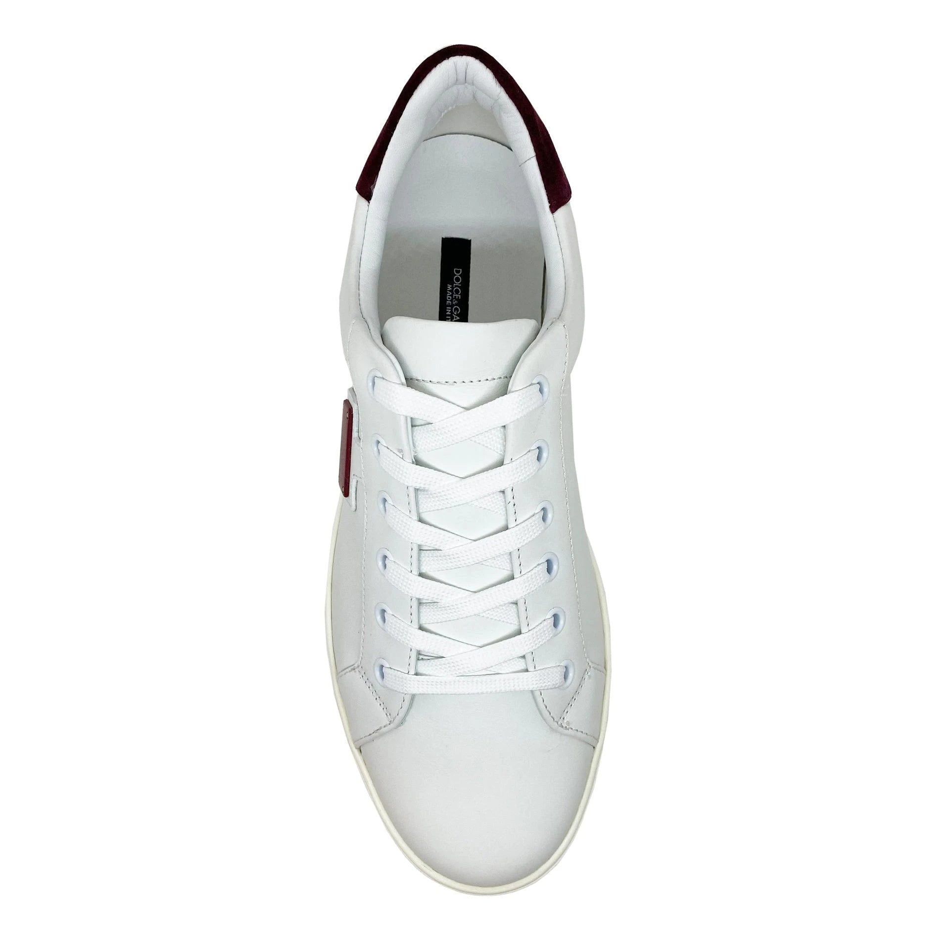 Dolce & Gabbana Logo Leather Sneakers