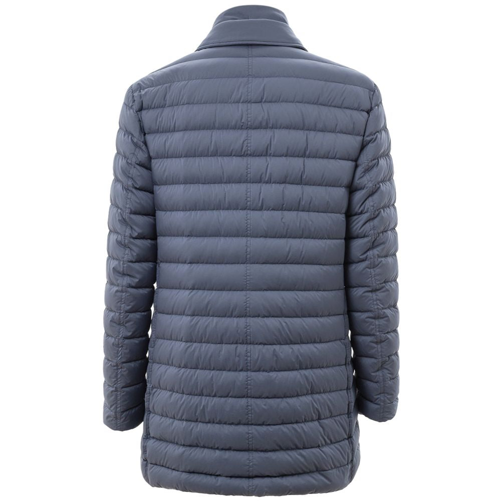 Herno Blaue Polyesterjacke