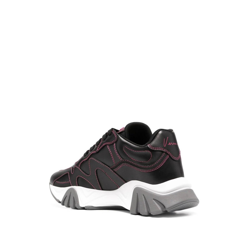 Versace Medusa Leather Sneakers