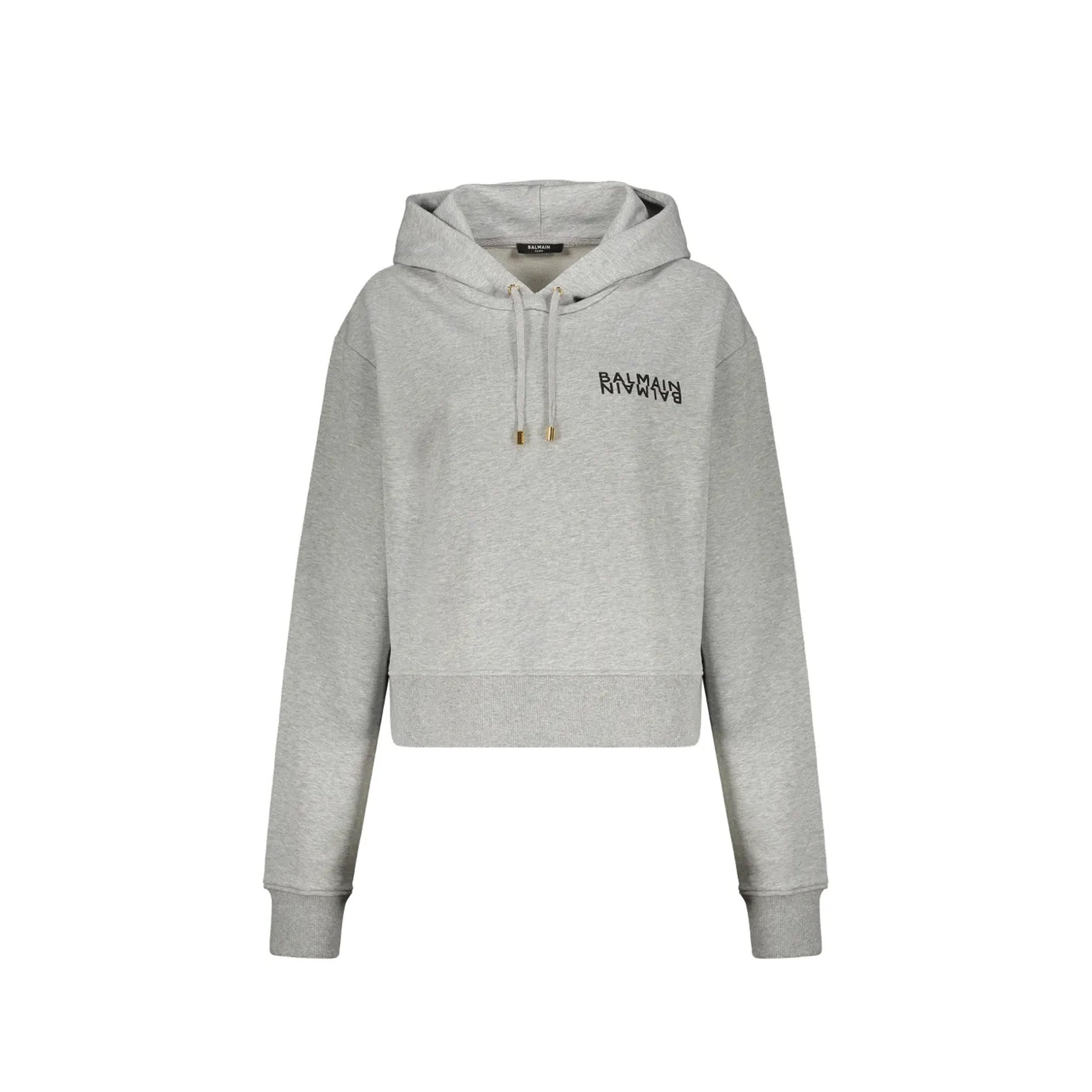 Balmain Logo Hoodie – Siebentaschen