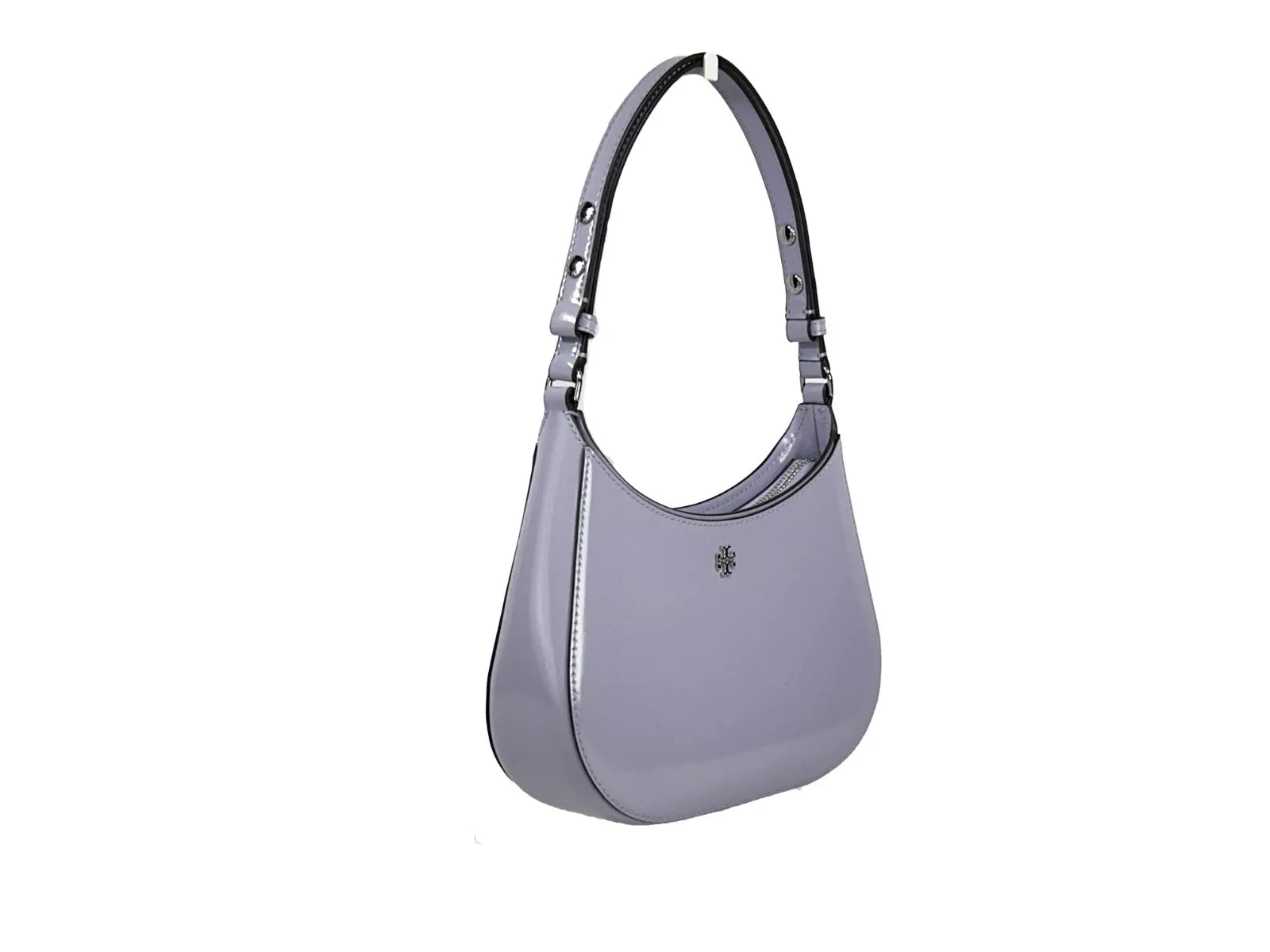 Tory Burch Patent Emerson Kleine Umhängetasche Violett