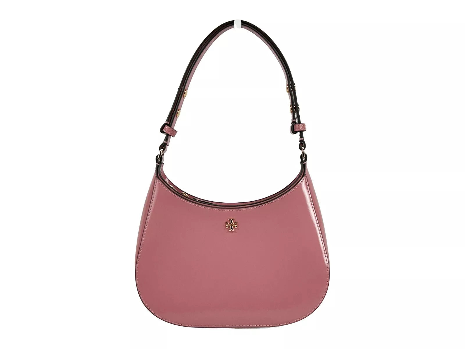Tory Burch Patent Emerson Kleine Umhängetasche Pink