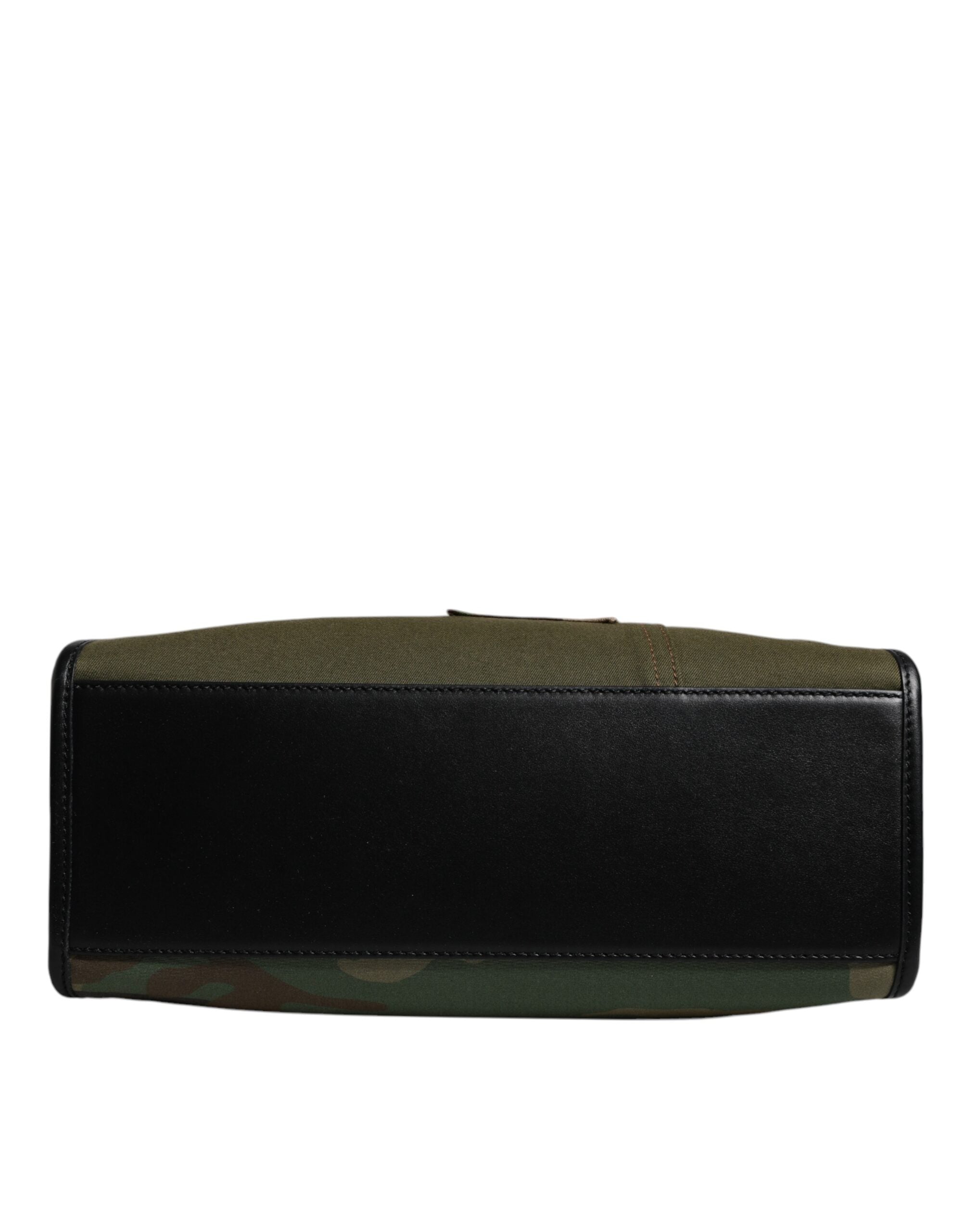 Dolce &amp; Gabbana – Mehrfarbige Umhängetasche im Camouflage-Patchwork-Stil