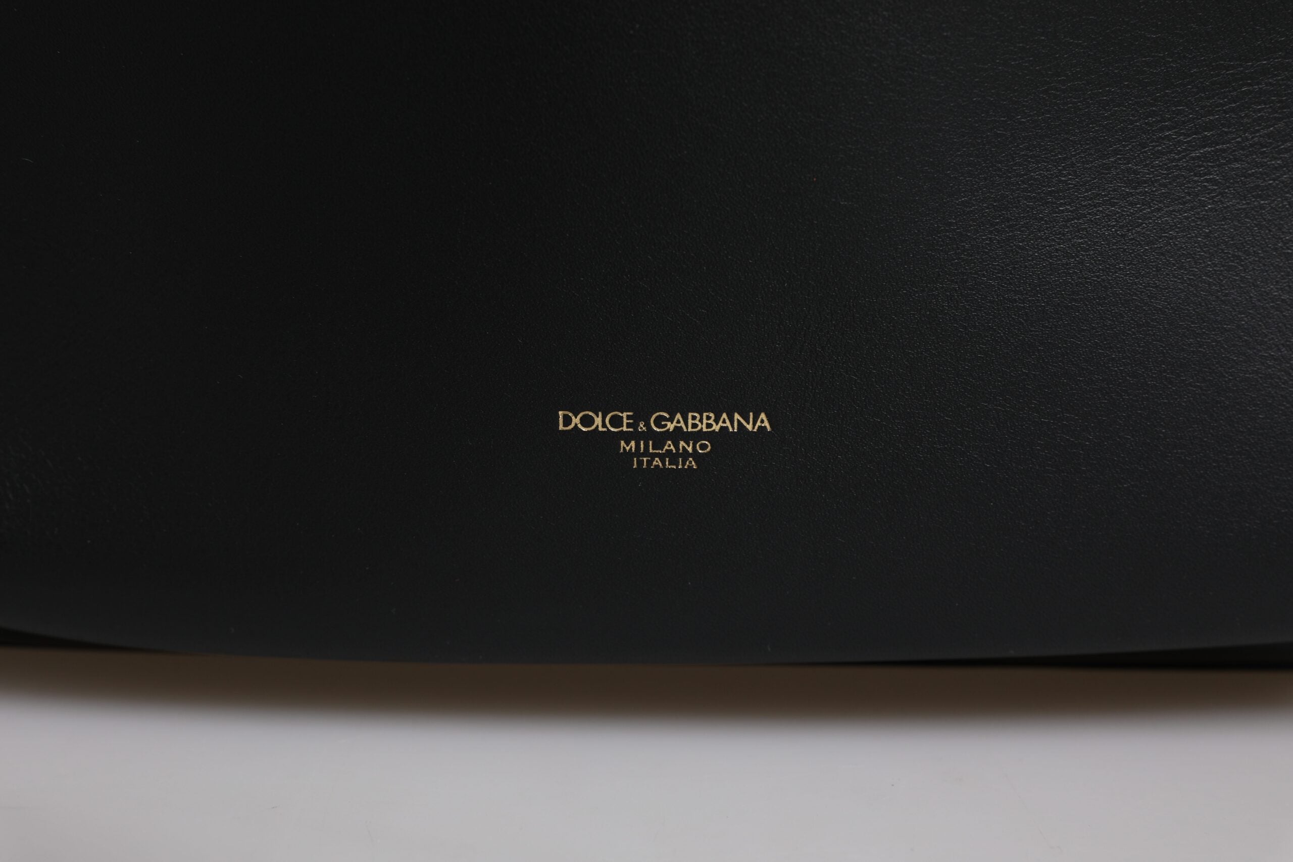 Dolce &amp; Gabbana – Schwarzer Reiserucksack aus Leder mit DG-Logoprint