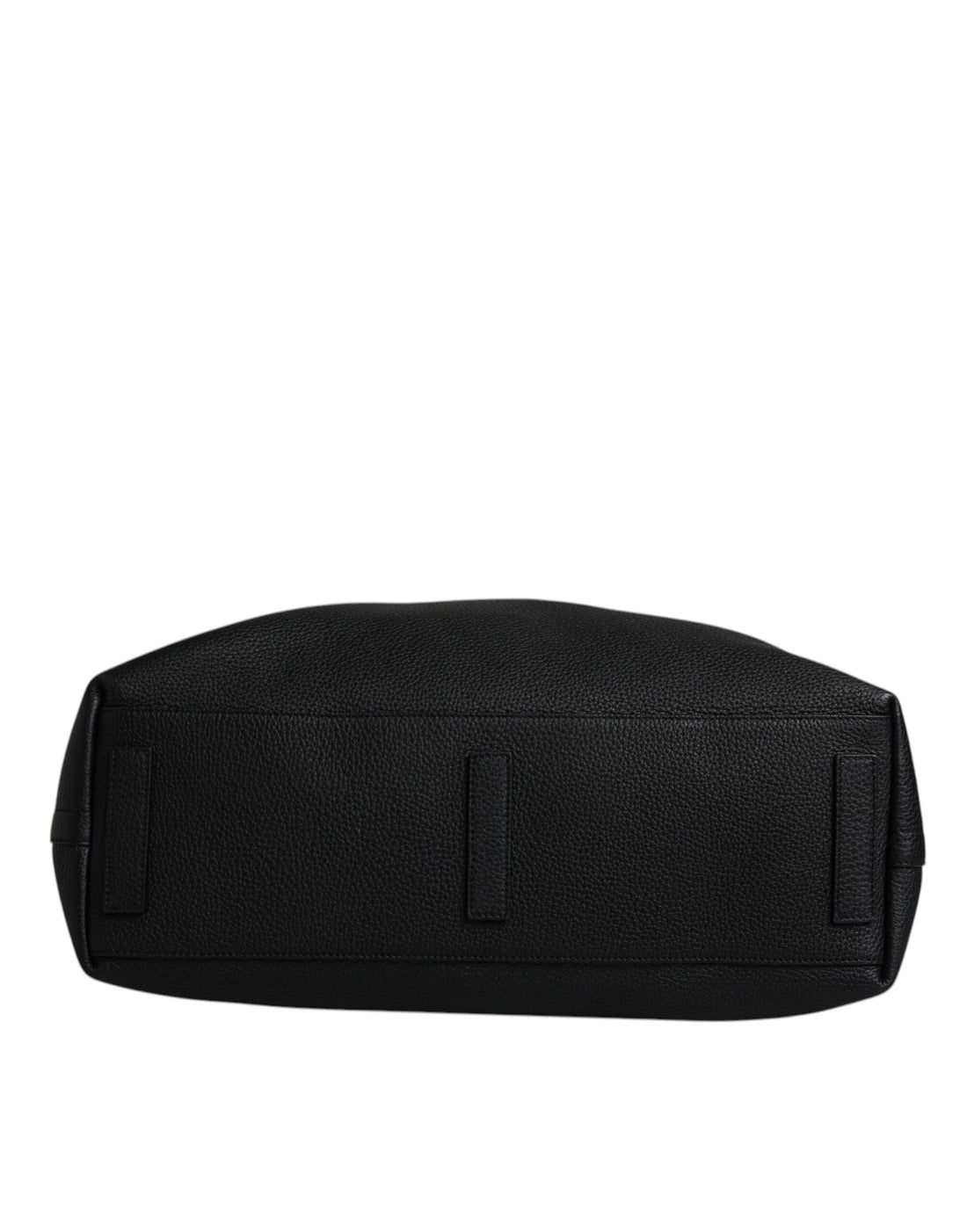 Dolce &amp; Gabbana – Reisetasche aus schwarzem Kalbsleder mit Schulterriemen