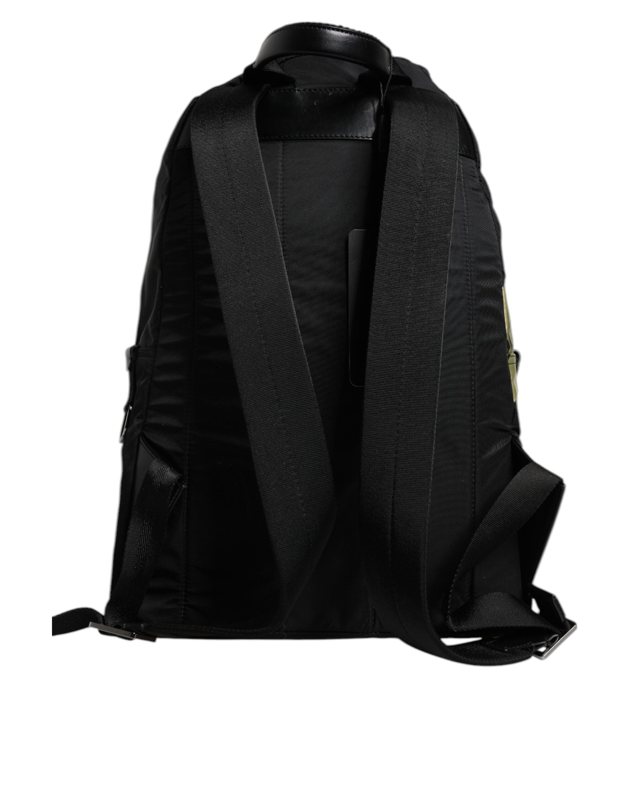 Dolce &amp; Gabbana – Schul- und Reiserucksack aus Polyamid mit schwarzem Logoband