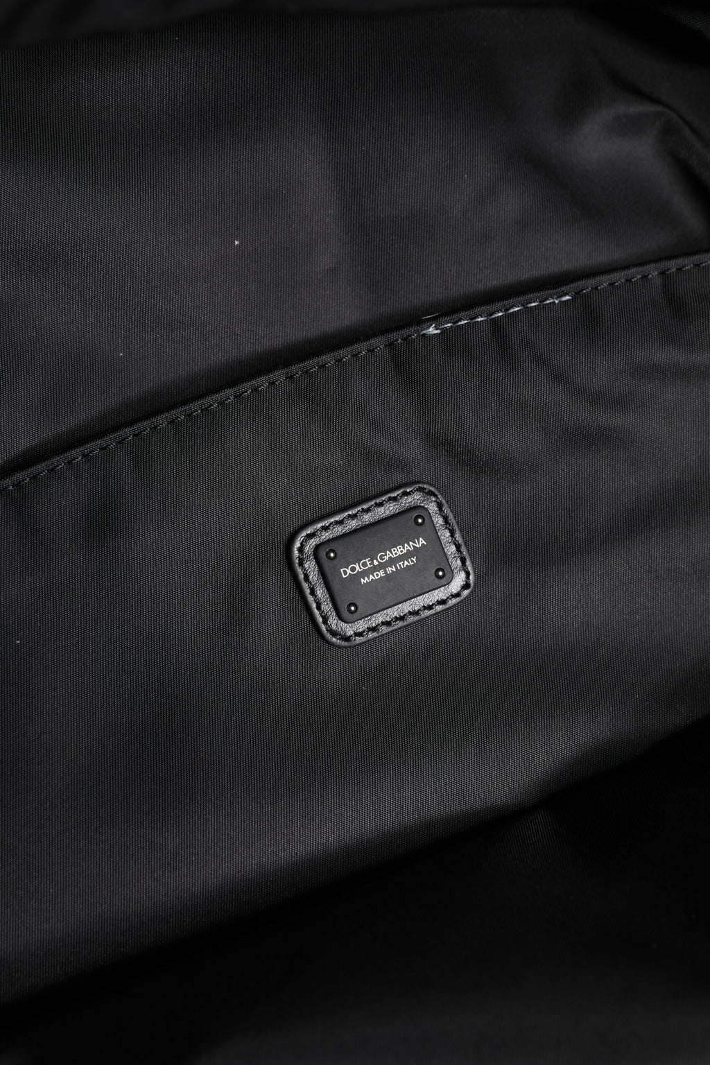 Dolce &amp; Gabbana – Schul- und Reiserucksack aus Polyamid mit schwarzem Logoband