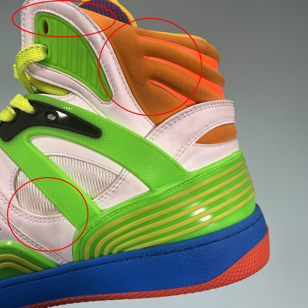 Gucci Leather Basket Sneakers