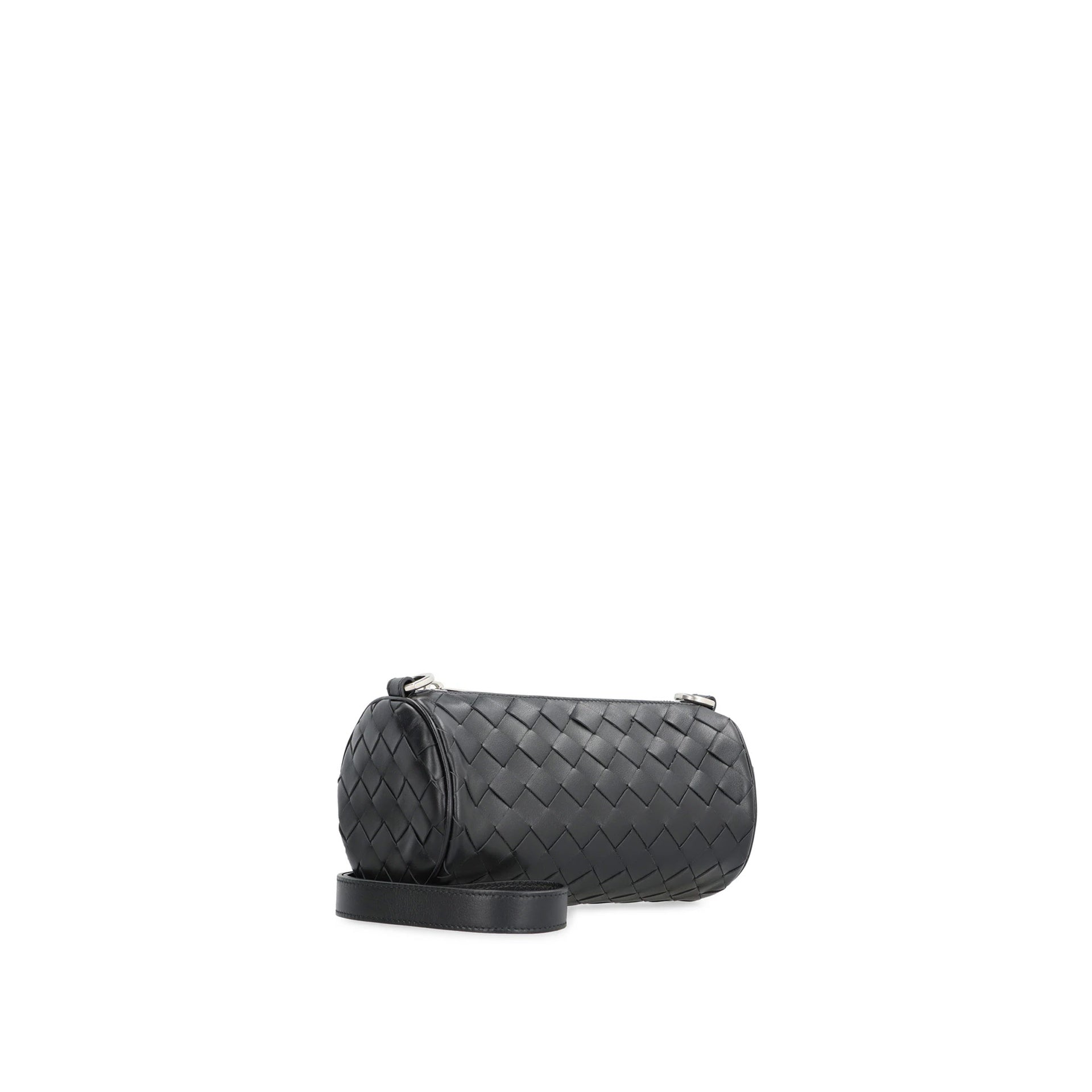 Bottega Veneta Barrell Mini Intrecciato Leather Bag