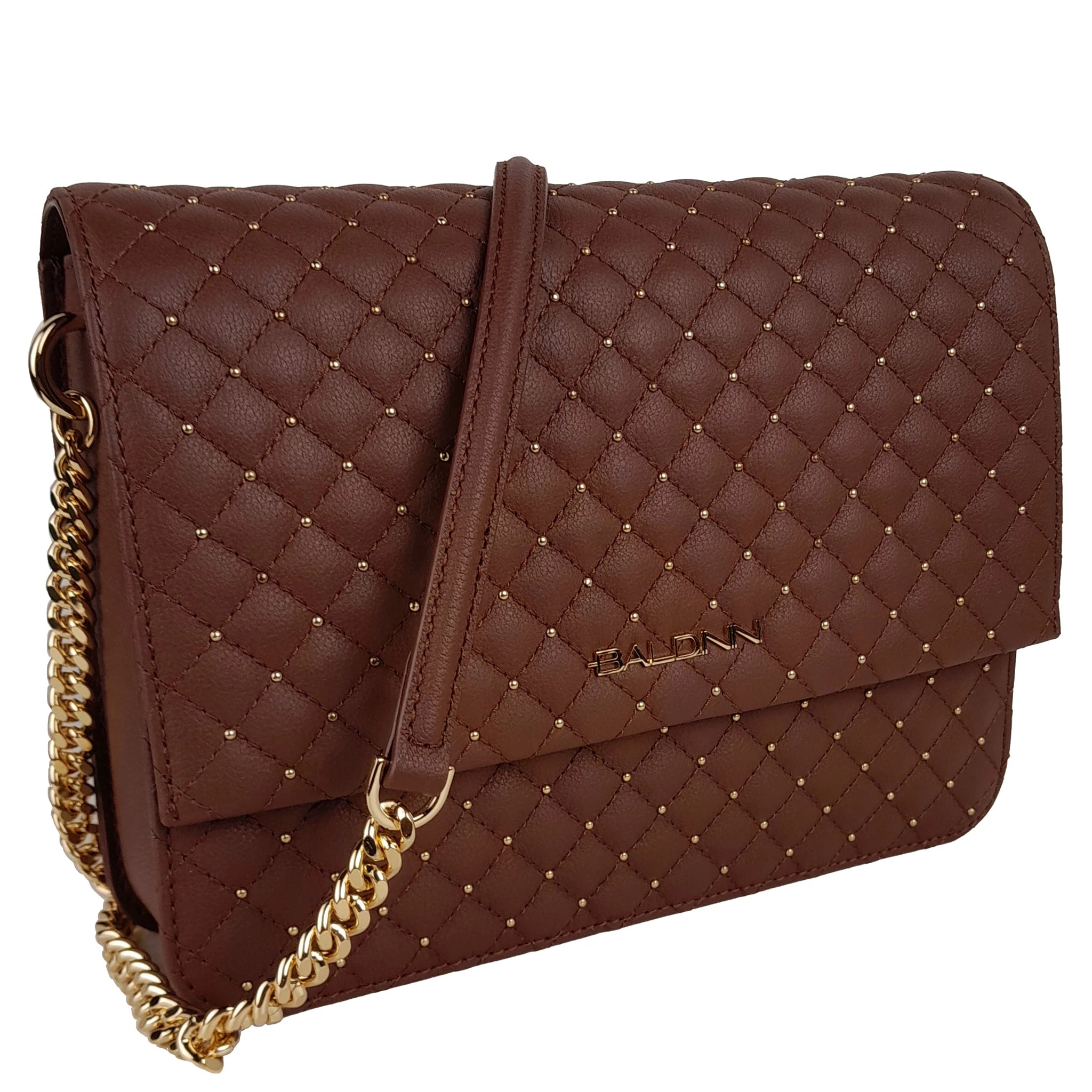 Baldinini Crossbody Bags Brown Woman