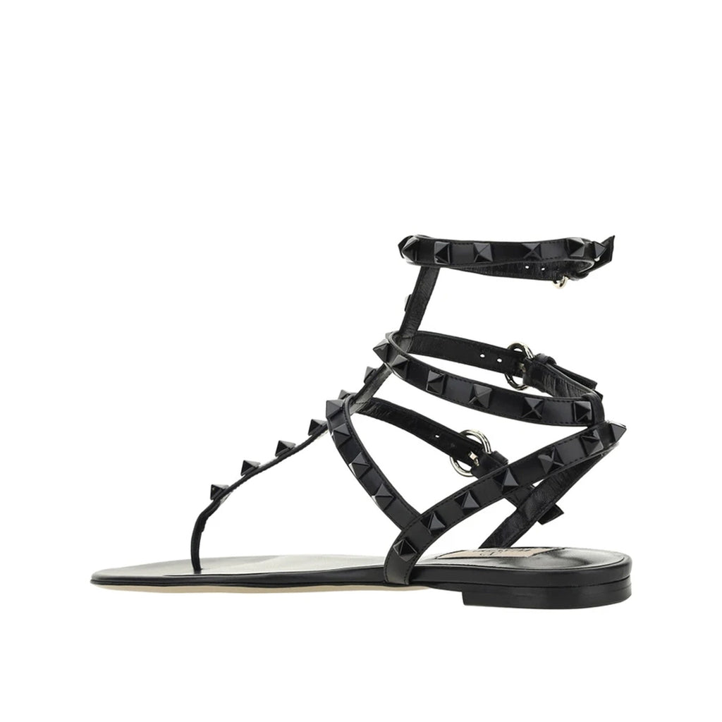 Valentino Garavani Rockstud Flip-Flop Sandlas