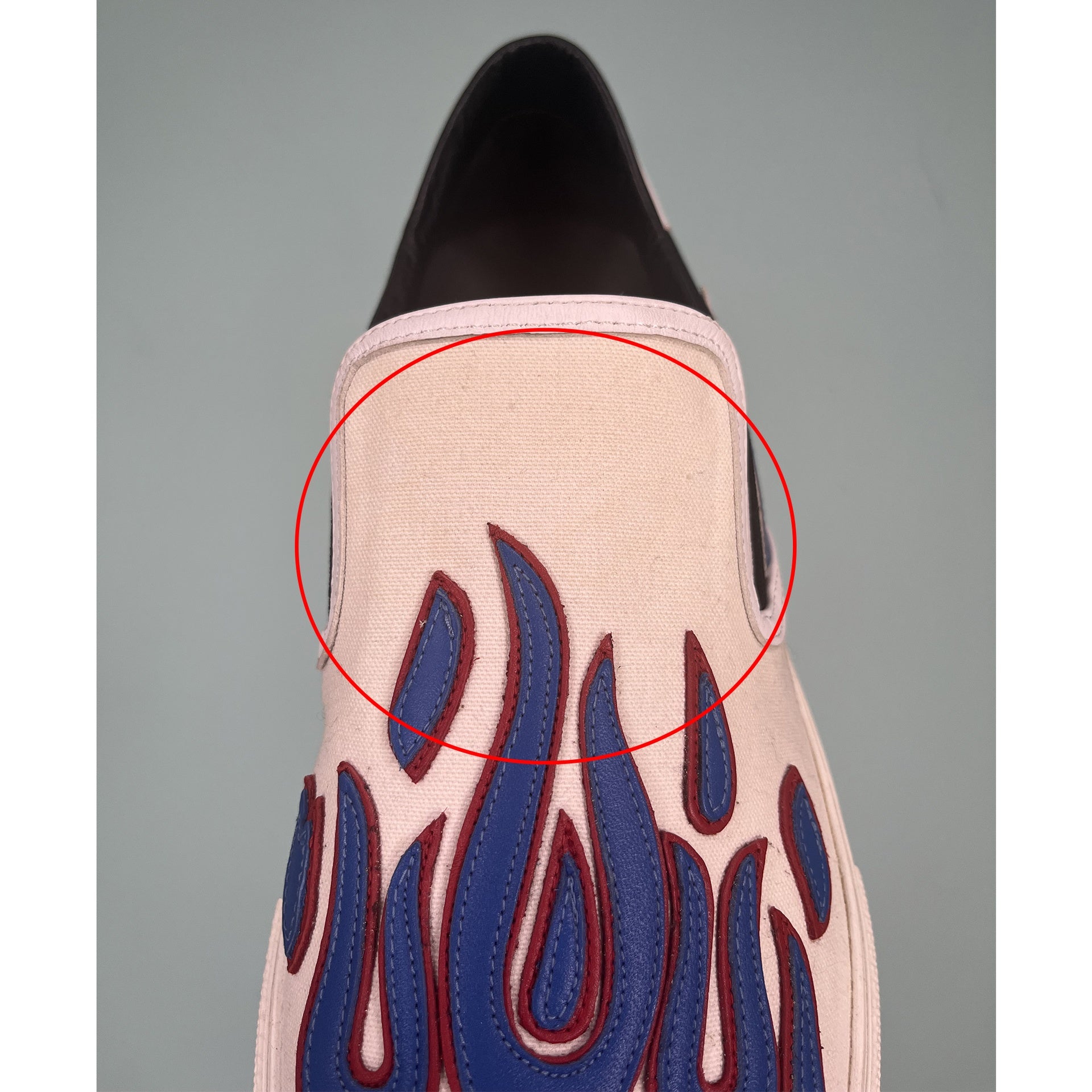 Amiri Flame Slip On Sneakers