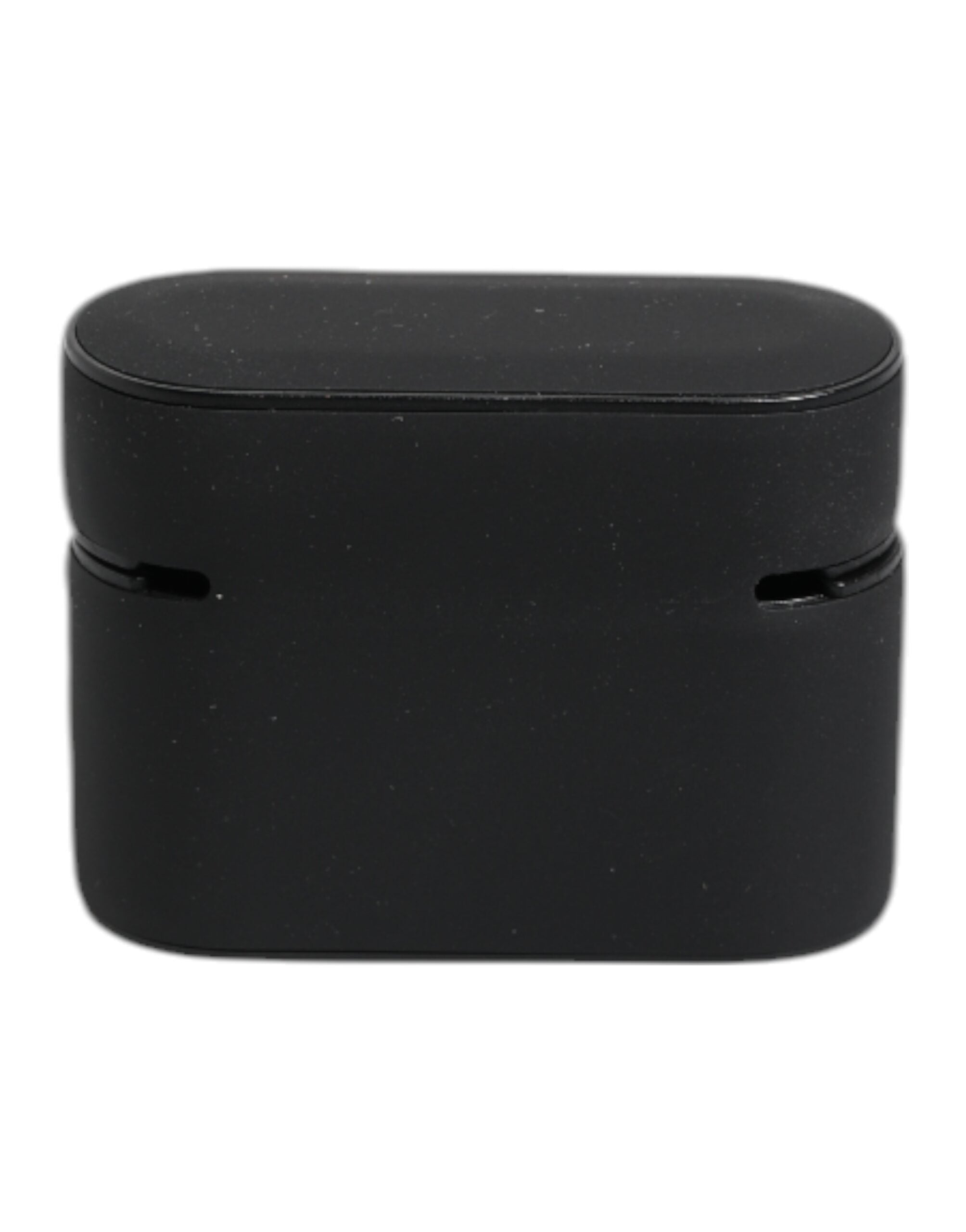 Dolce &amp; Gabbana – Airpods-Hülle aus Silikon mit geprägtem Logo in Schwarz und Gelb