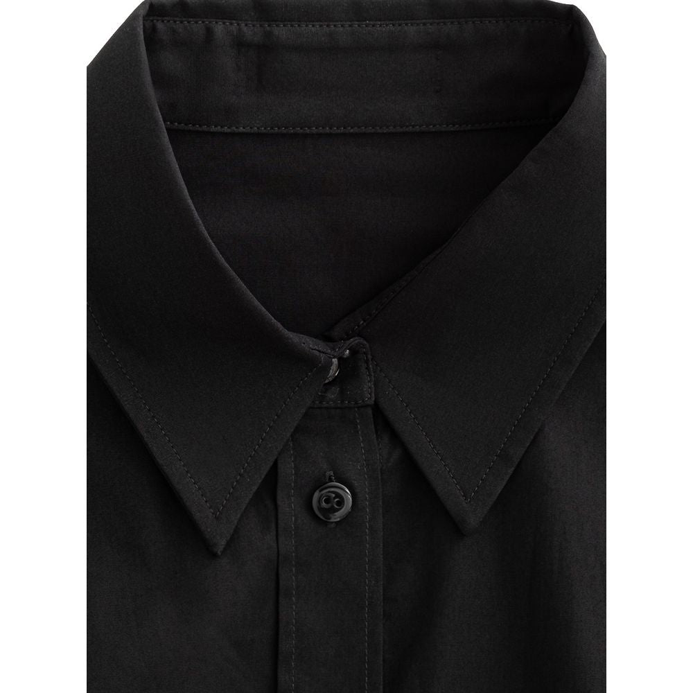 Schwarzes Baumwollhemd von Dolce &amp; Gabbana