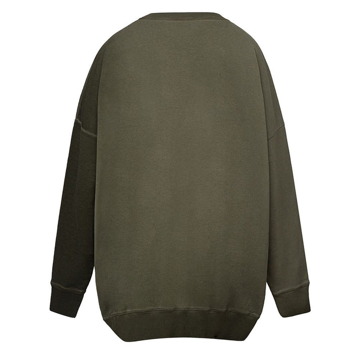 Dsquared² Grüner Baumwollpullover