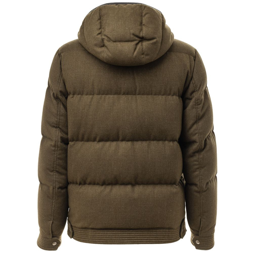 Grüne Wolljacke von Herno