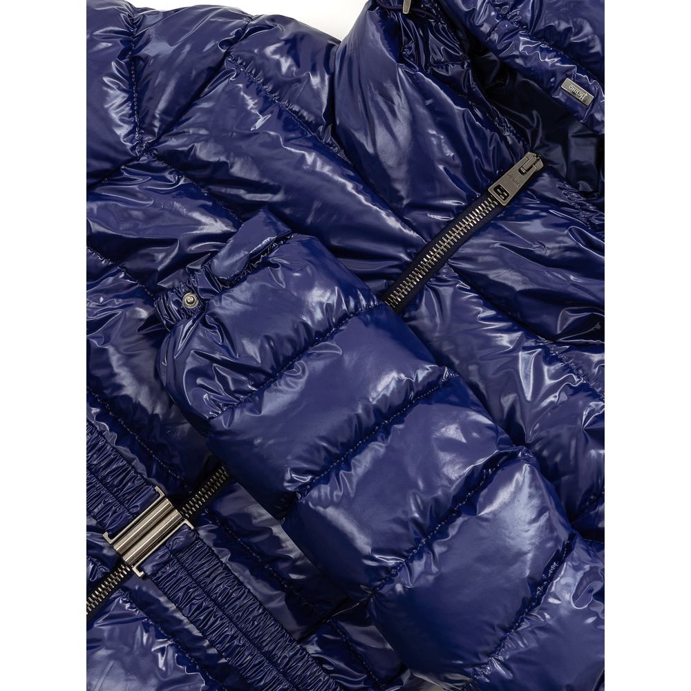 Herno Blaue Polyamidjacken und -mäntel