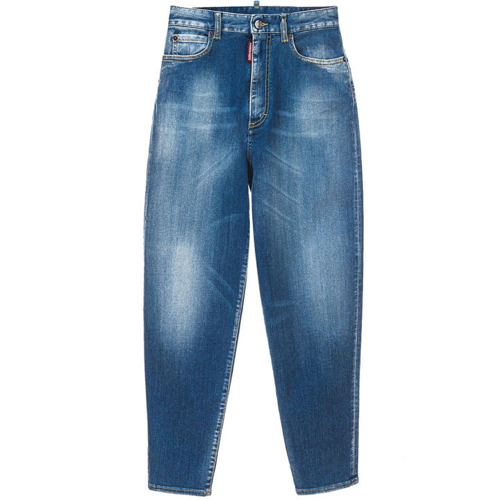 Dsquared² Jeans und Hose aus blauer Baumwolle