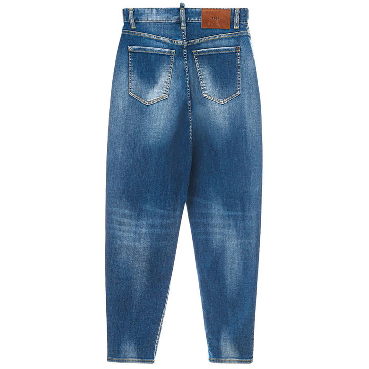 Dsquared² Jeans und Hose aus blauer Baumwolle