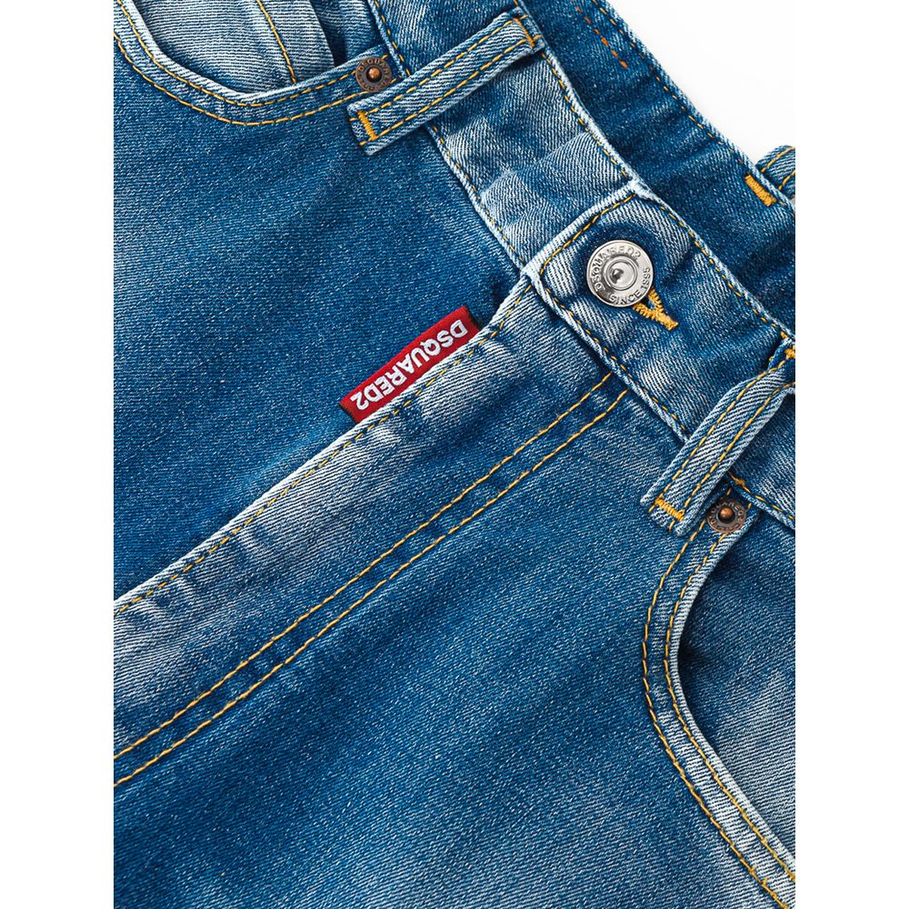Dsquared² Jeans und Hose aus blauer Baumwolle