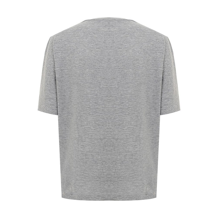 Dsquared² Elegantes graues Baumwolltop für Damen