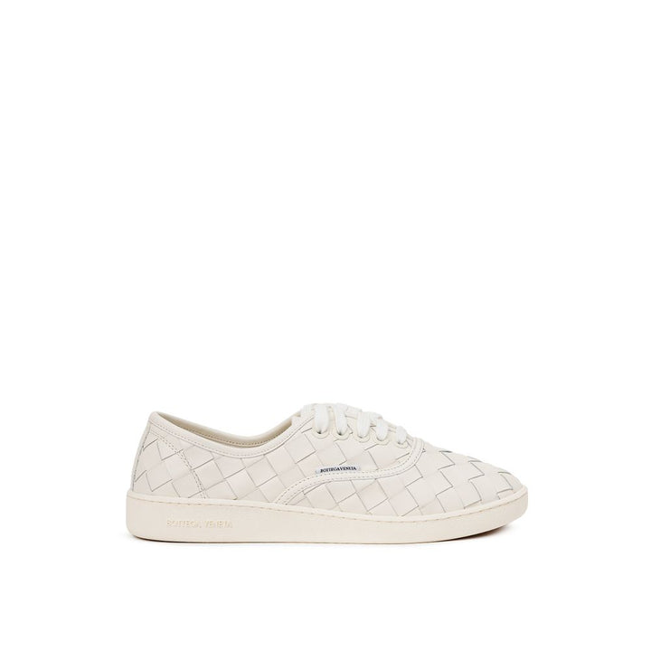 Bottega Veneta – Weiße Ledersneaker