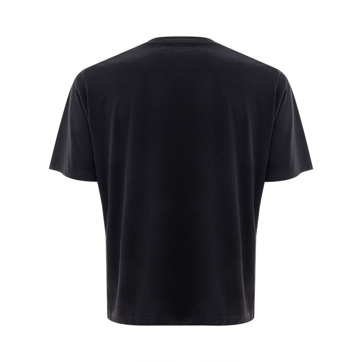Dsquared² Schwarzes Baumwoll-T-Shirt