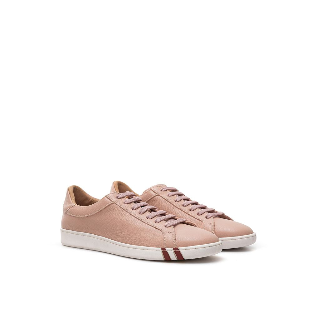 Bally Rosa Ledersneaker