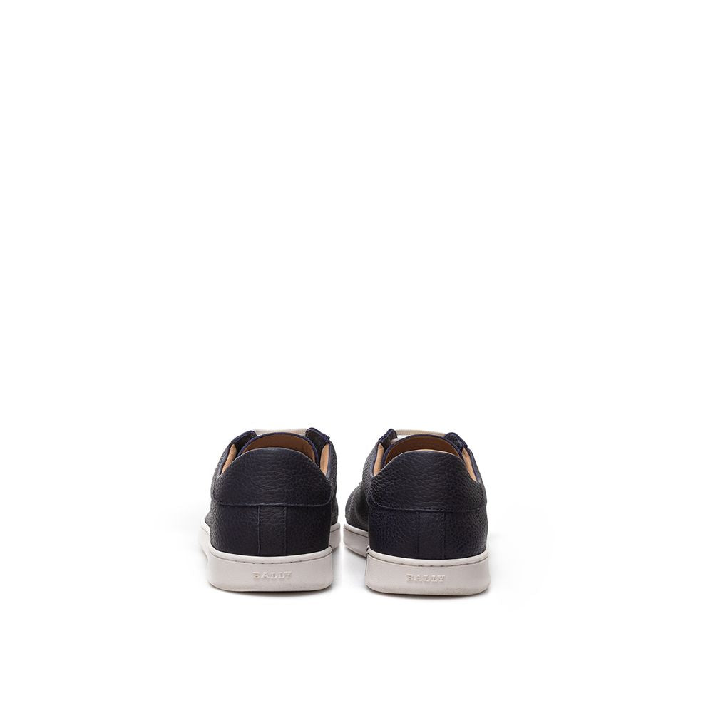 Bally Elegante blaue Leder-Sneakers für Herren