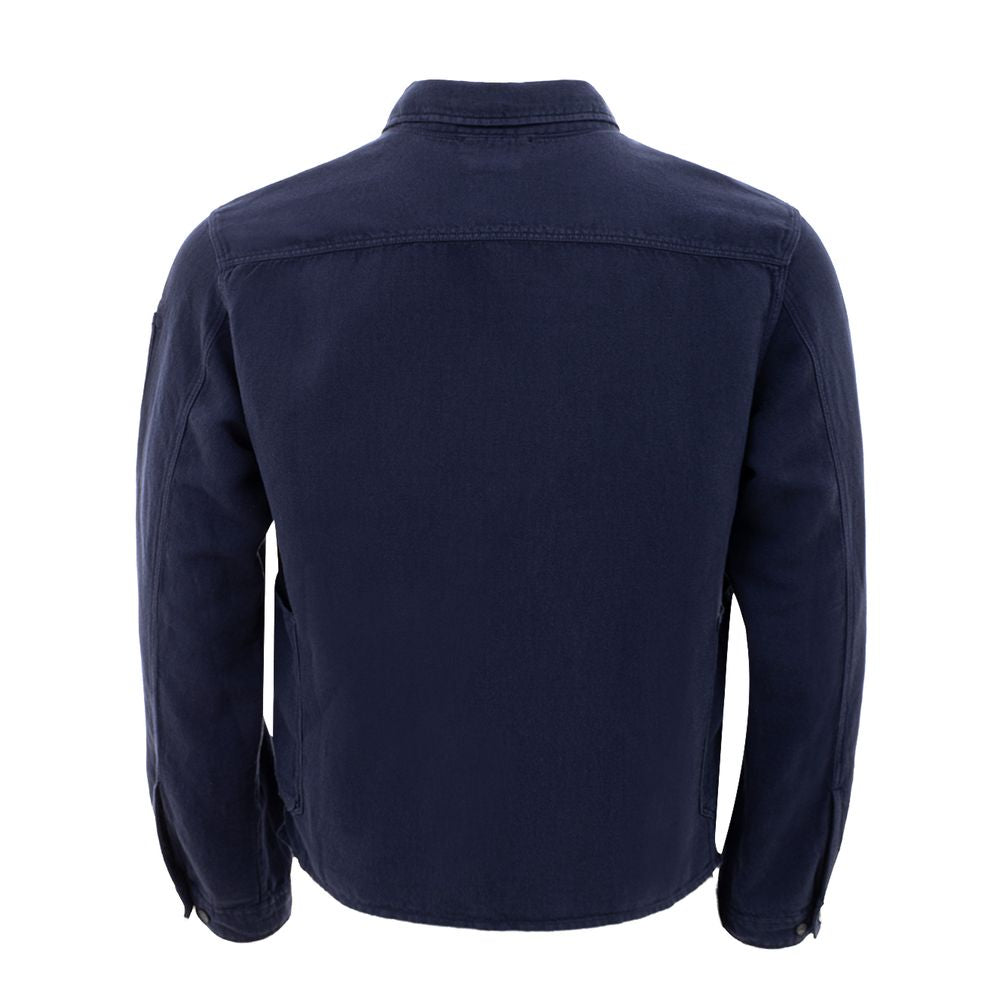 Blaues Baumwollhemd von CP Company