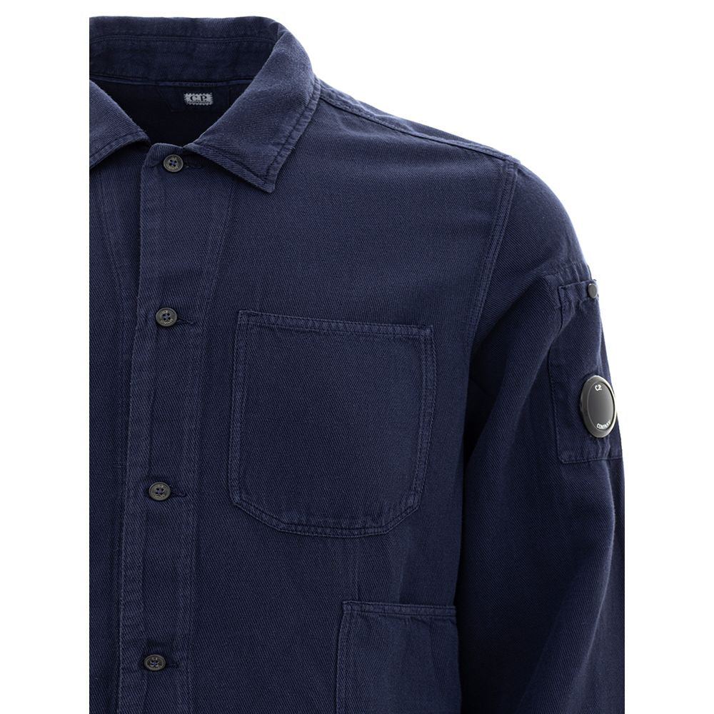 Blaues Baumwollhemd von CP Company