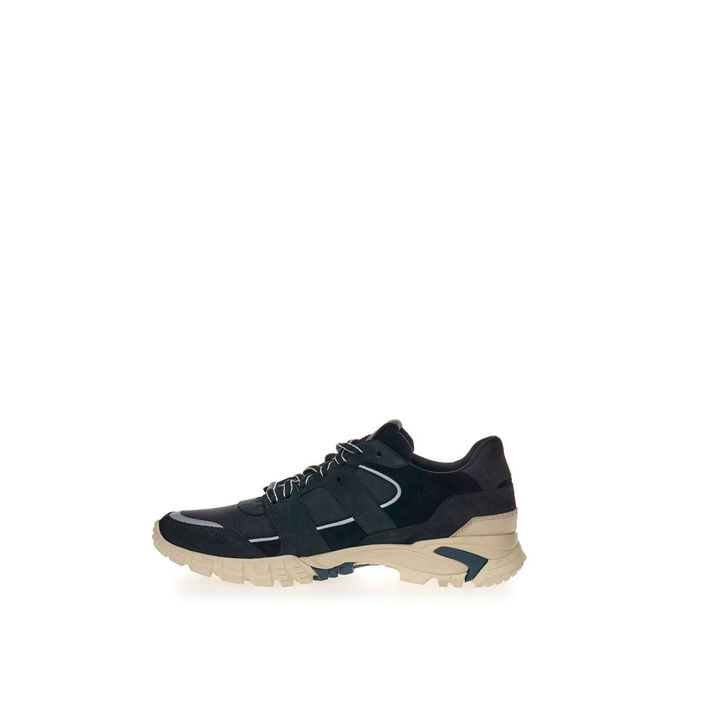 Lardini-Sneaker aus schwarzem Wildleder