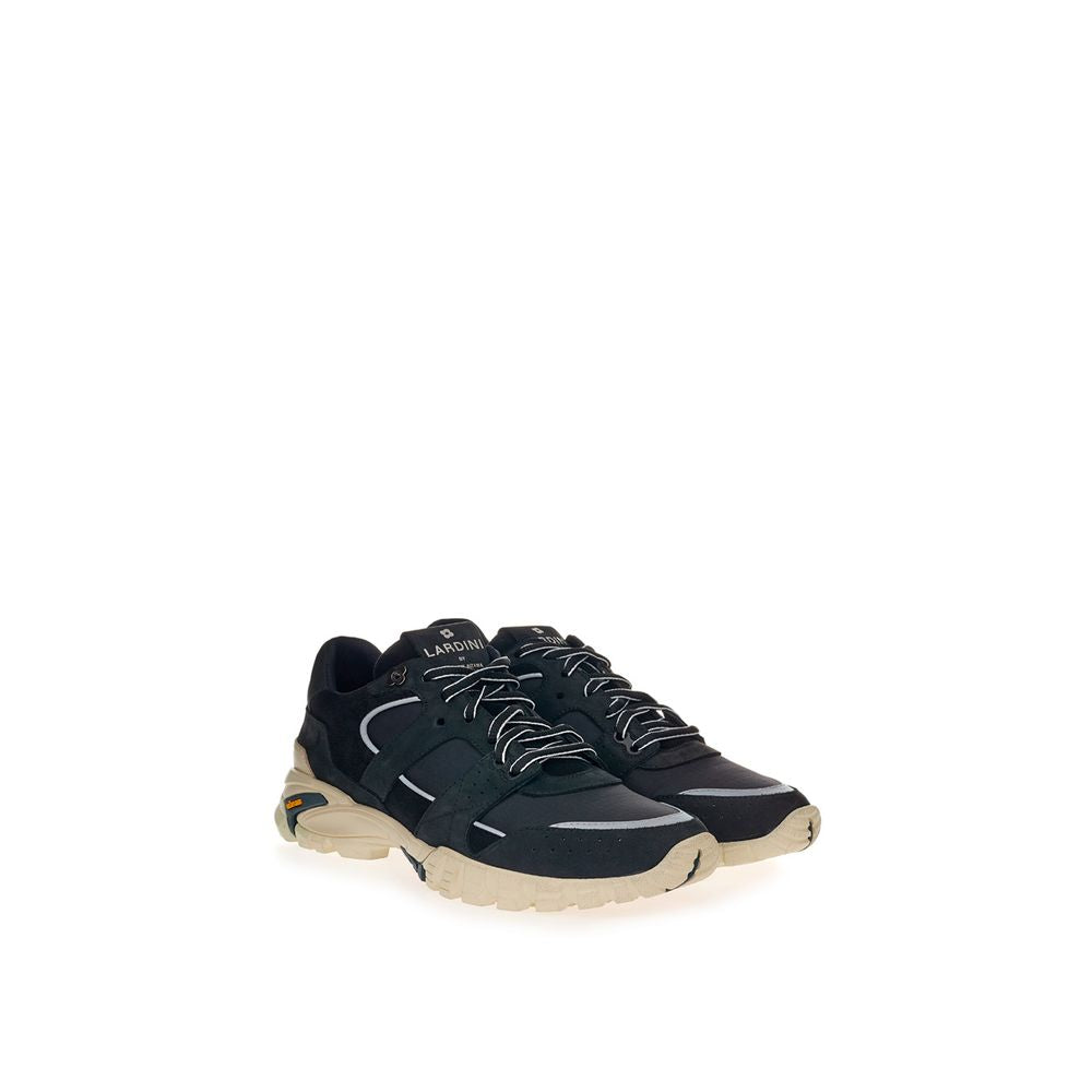 Lardini-Sneaker aus schwarzem Wildleder