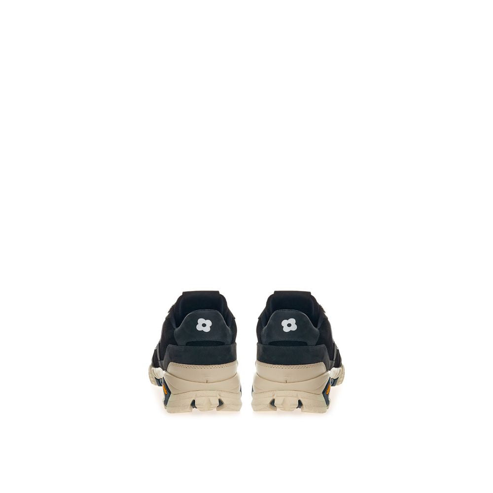 Lardini-Sneaker aus schwarzem Wildleder