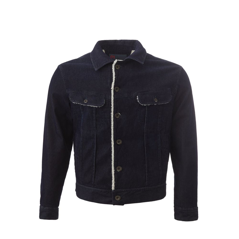 Blaue Baumwolljacke von Lardini