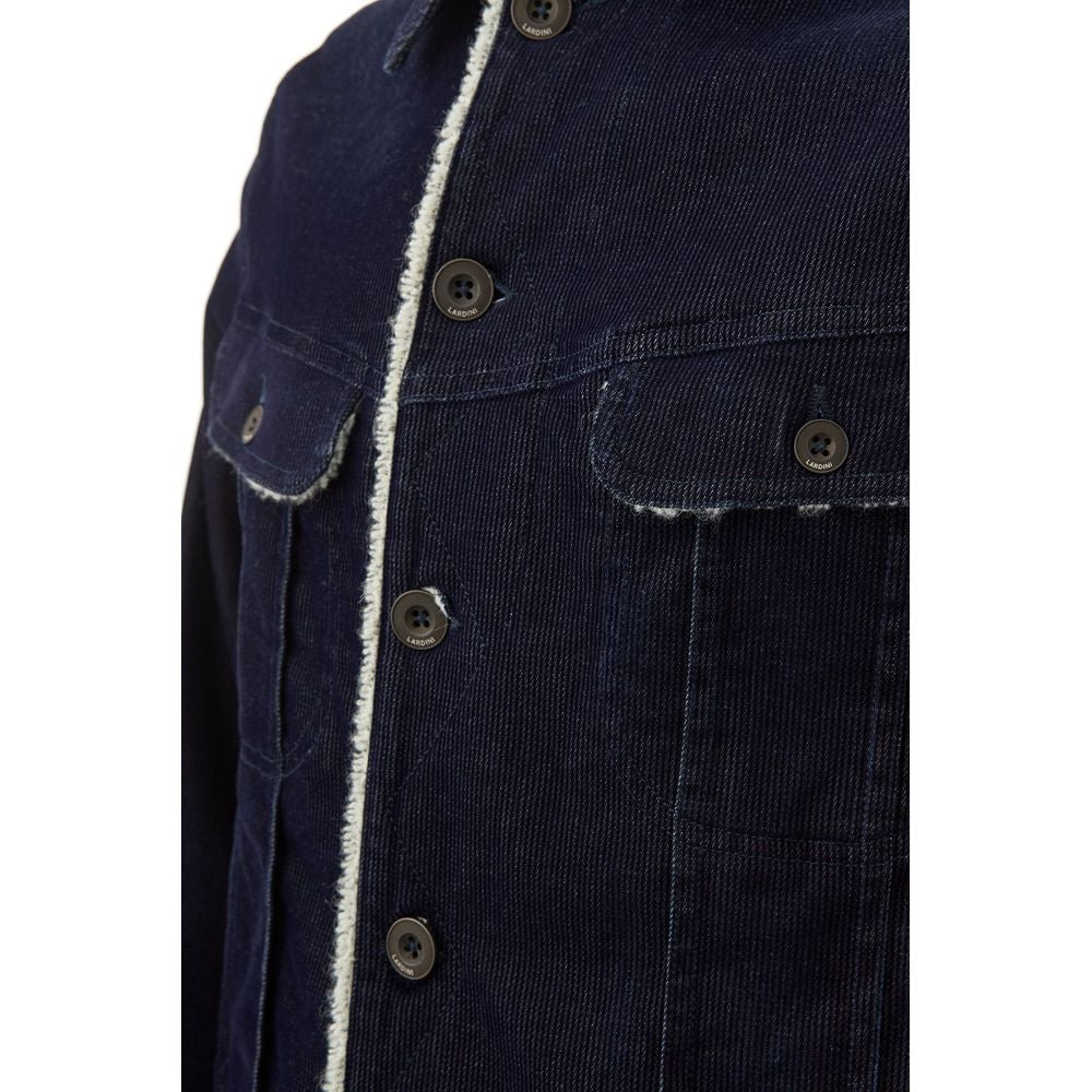 Blaue Baumwolljacke von Lardini
