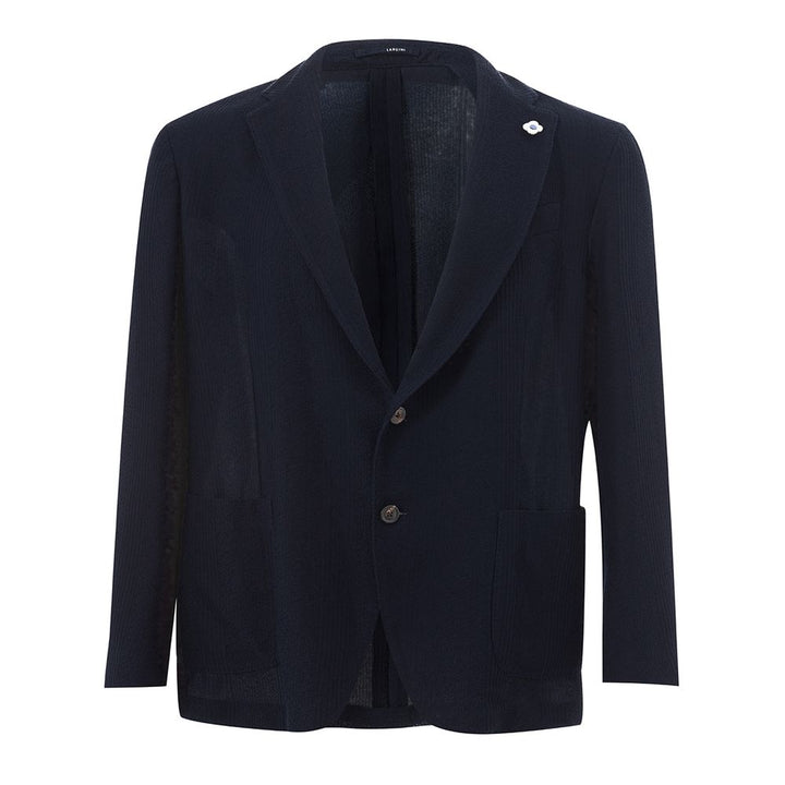 Blaue Baumwolljacke von Lardini