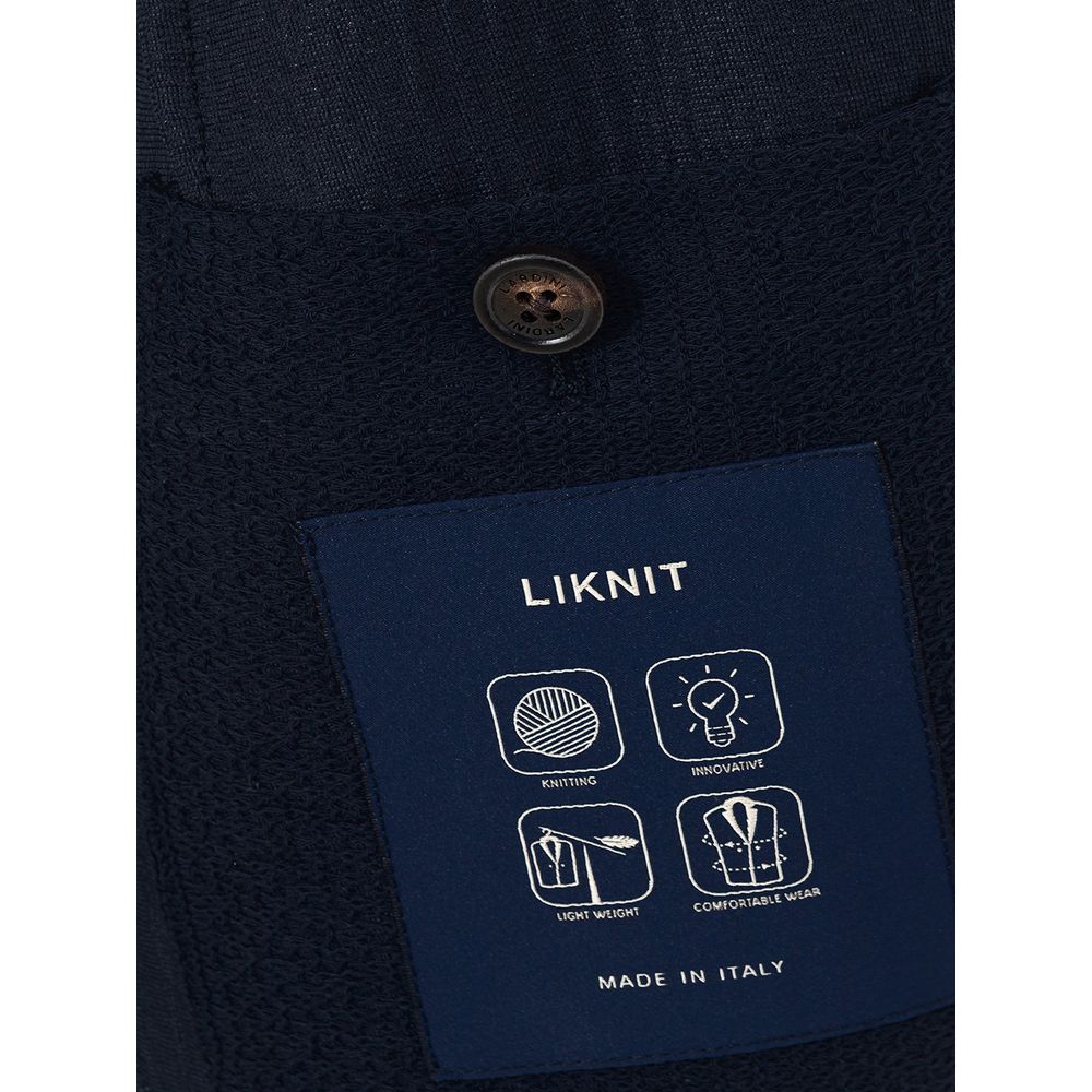 Blaue Baumwolljacke von Lardini