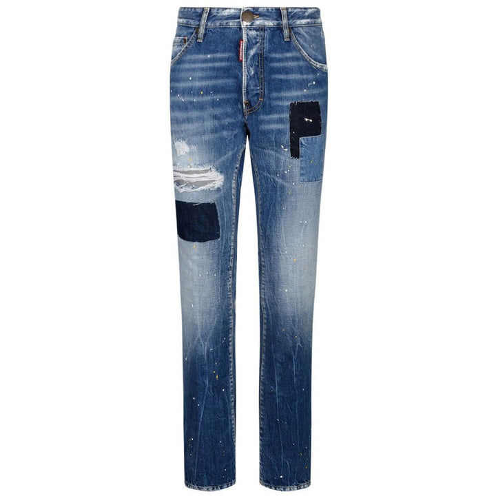 Dsquared² Jeans und Hose aus blauer Baumwolle